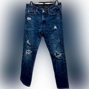 American Eagle Next Level Airflex Men’s Patched Jeans